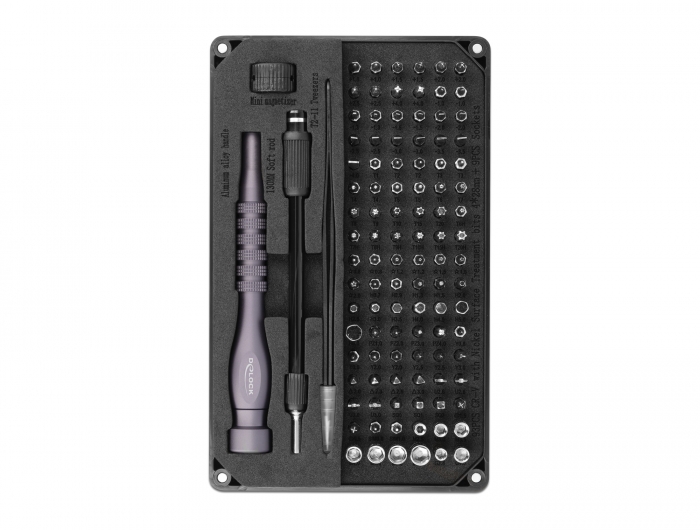 Präzisions Schraubendreher Set 106-teilig, Delock® [64127]