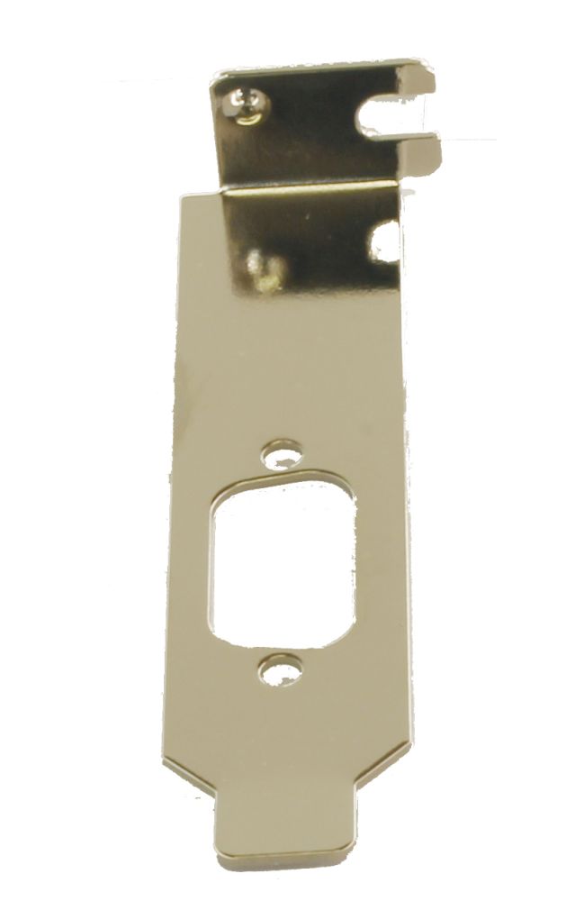 LowProfile Bracket für 9 Pin Stecker/Buchsen, Exsys® [EX-LP9PIN]