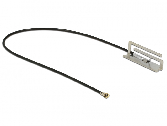 WLAN Antenne MHF IV/ HSC MXHP32, 802.11 ac/a/h/b/g/n, PIFA ,1,6 dBi, 12 cm, intern, Delock® [86392]