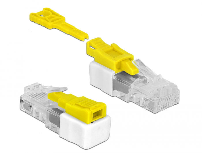RJ45 Port Blocker Set mit 5 Stück, Delock® [85334]