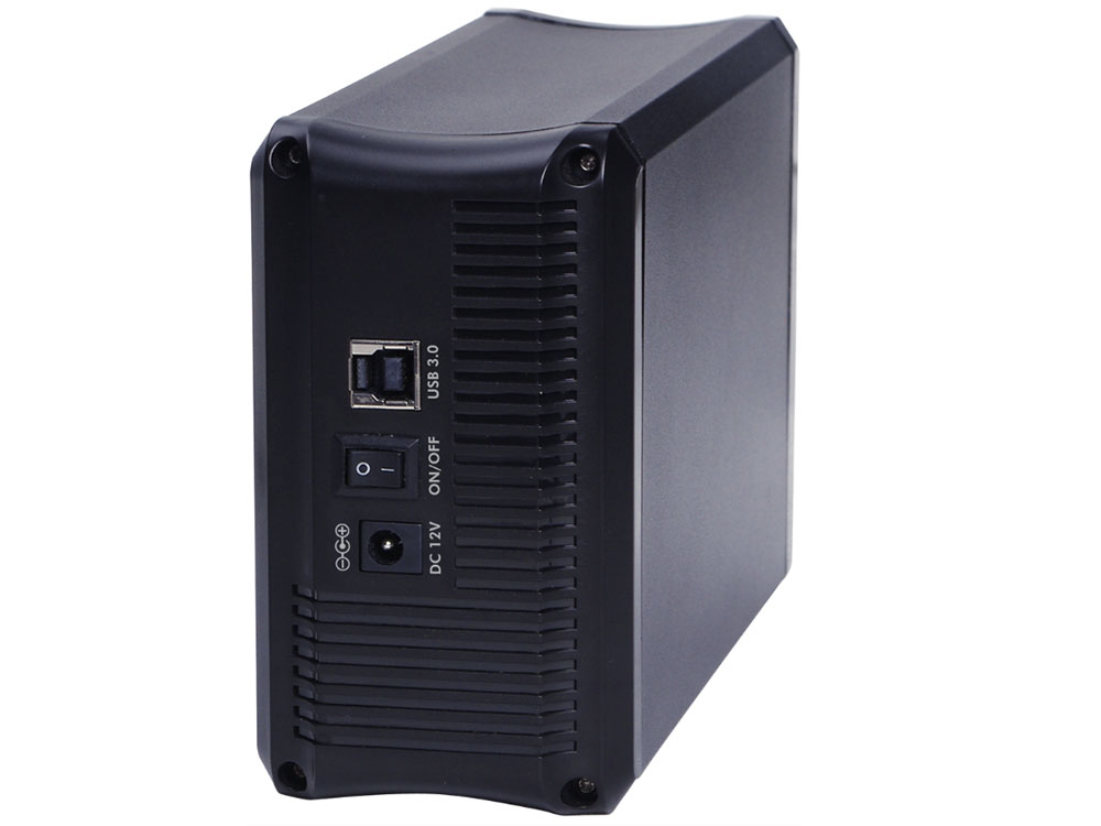 Festplattengehäuse USB 3.0, 2-Bay Raid Gehäuse, LogiLink® [UA0154A]