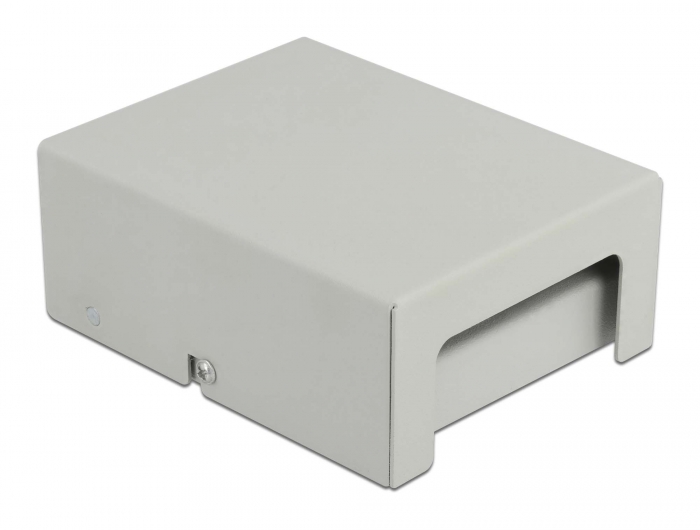 Keystone Patchpanel 4 Port grau, Delock® [43407]