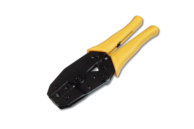 Crimpzange für Koax Kabel wie BNC, TNC, UHF, N, RG58, RG62, etc.