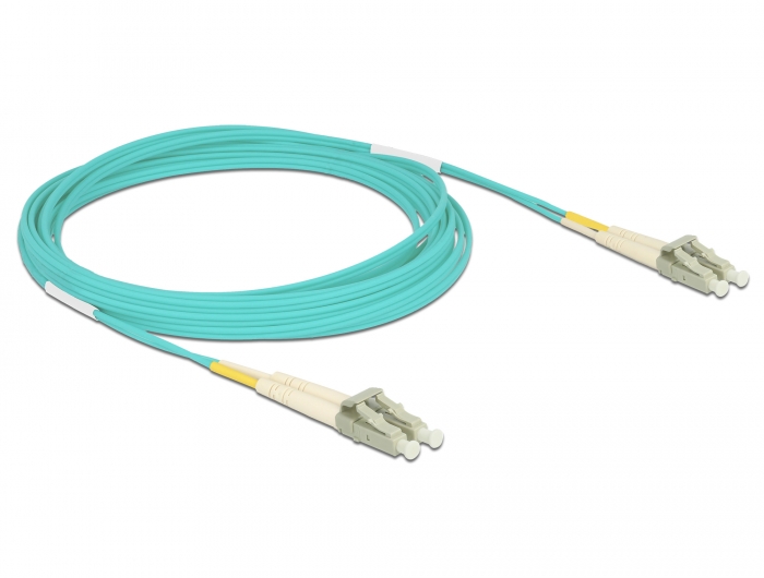 Kabel Lichtwellenleiter LC zu LC Multimode OM3 5 m, Delock® [86561]
