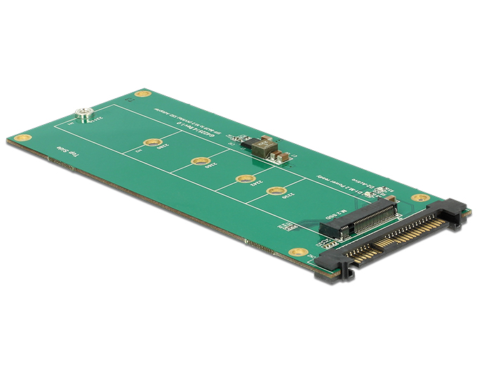 Konverter U.2 SFF-8639 NVMe an 1x M.2 Key M, Delock® [62865]