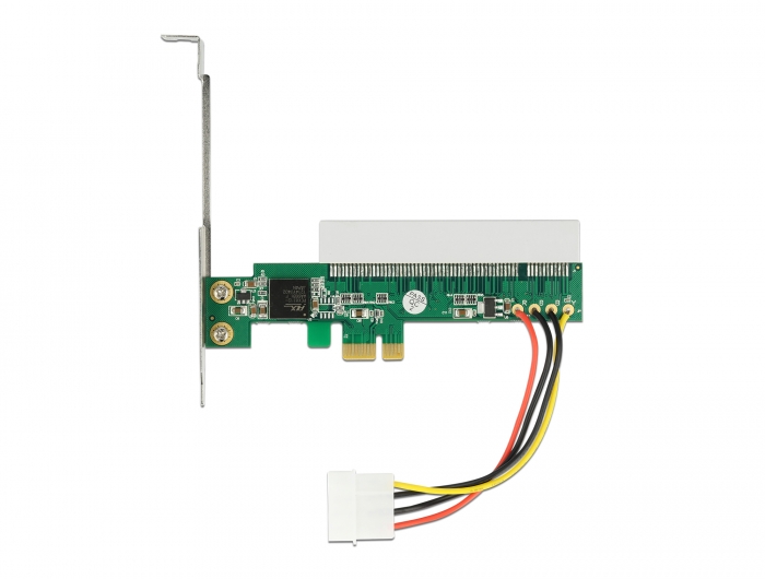 Riser Karte PCI Express x1 zu 1 x PCI 32 Bit 5 V Slot, Delock® [90063]