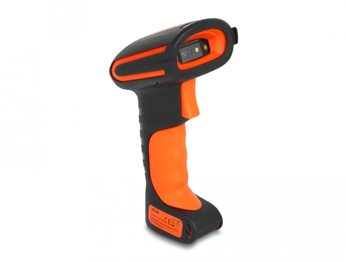 Industrie Barcode Scanner 1D und 2D für 2,4 GHz oder Bluetooth mit induktiver Ladestation, Delock® [90556]