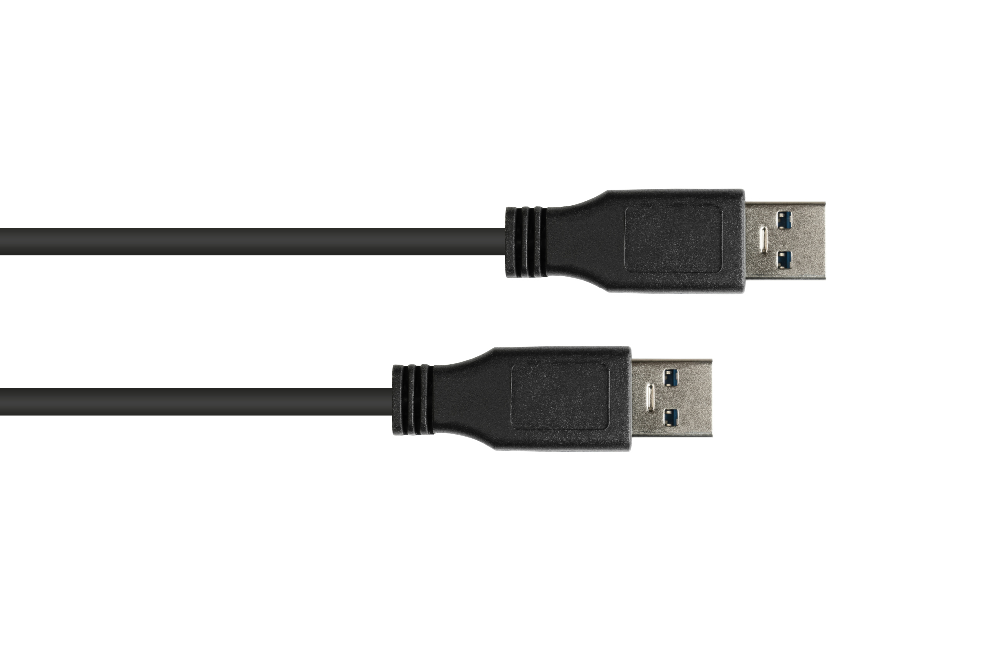 Anschlusskabel USB 3.0 Stecker A an Stecker A, schwarz, 0,5m, Good Connections®