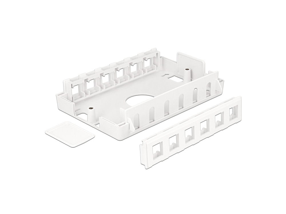 Keystone Leergehäuse 12 Port, Delock® [86172]