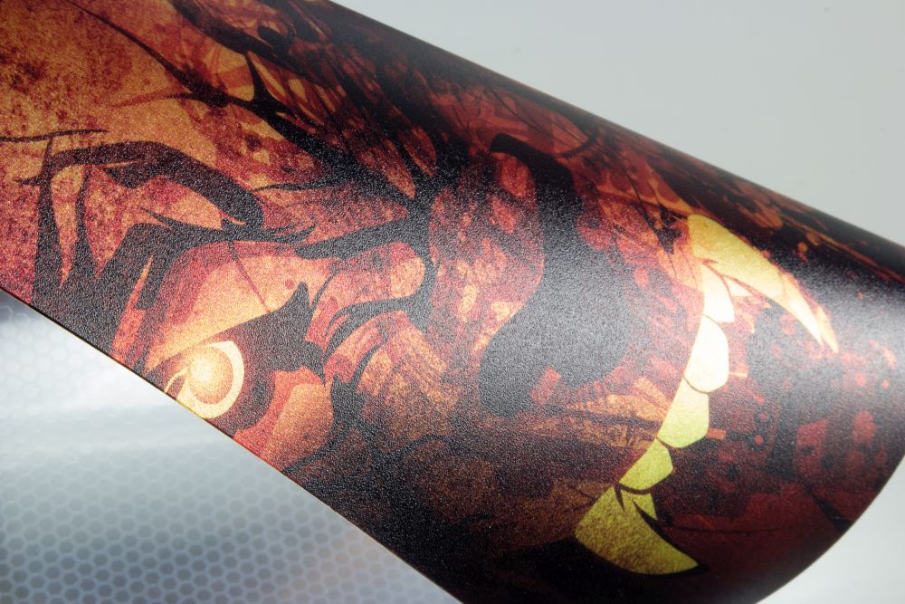 Ultra dünnes Glimmer Gaming Mauspad, Wolf Design, LogiLink® [ID0141]