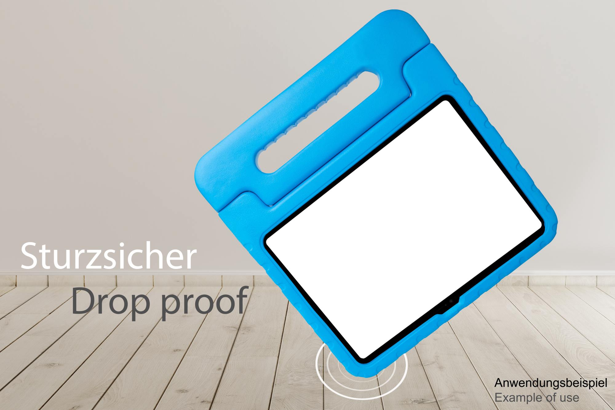 iPad 10,9" (10. Gen.) Tablet-Schutzhülle mit Kickstand, blau, Good Connections®