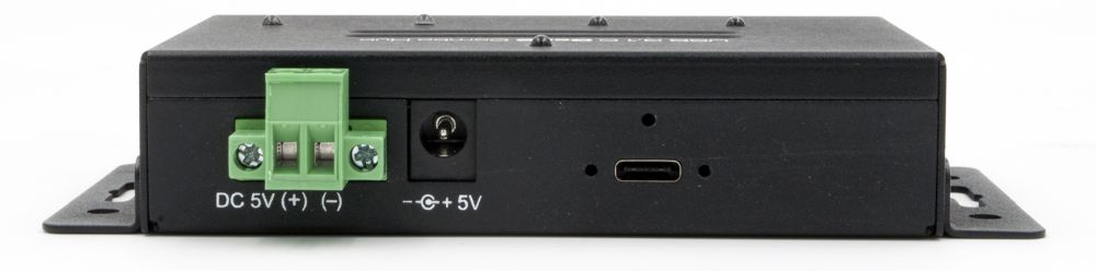 4-Port USB 3.1 Gen.2 Metall HUB mit 2x C- und 2x A-Anschlüsse, inkl. Netzteil 5V/4A und USB Kabel C-C, Exsys® [EX-1240HMVS]