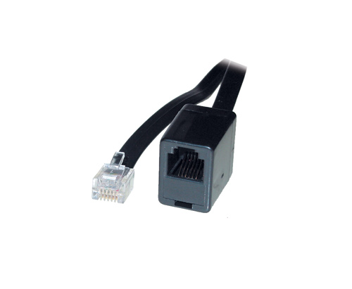 RJ12 Telefonverlängerung  1:1 6p6c Stecker an Buchse,  10m, Good Connections®