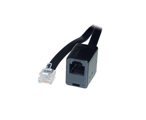 RJ12 Telefonverlängerung  1:1 6p6c Stecker an Buchse, 3m, Good Connections®