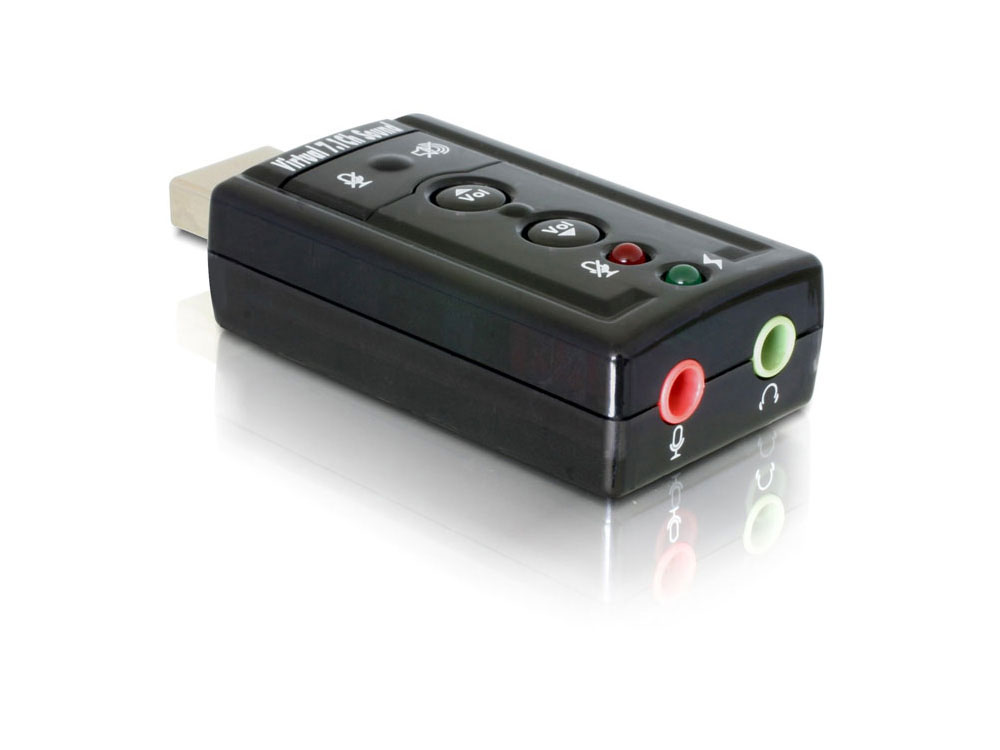 USB Sound Adapter 7.1, Delock® [61645]