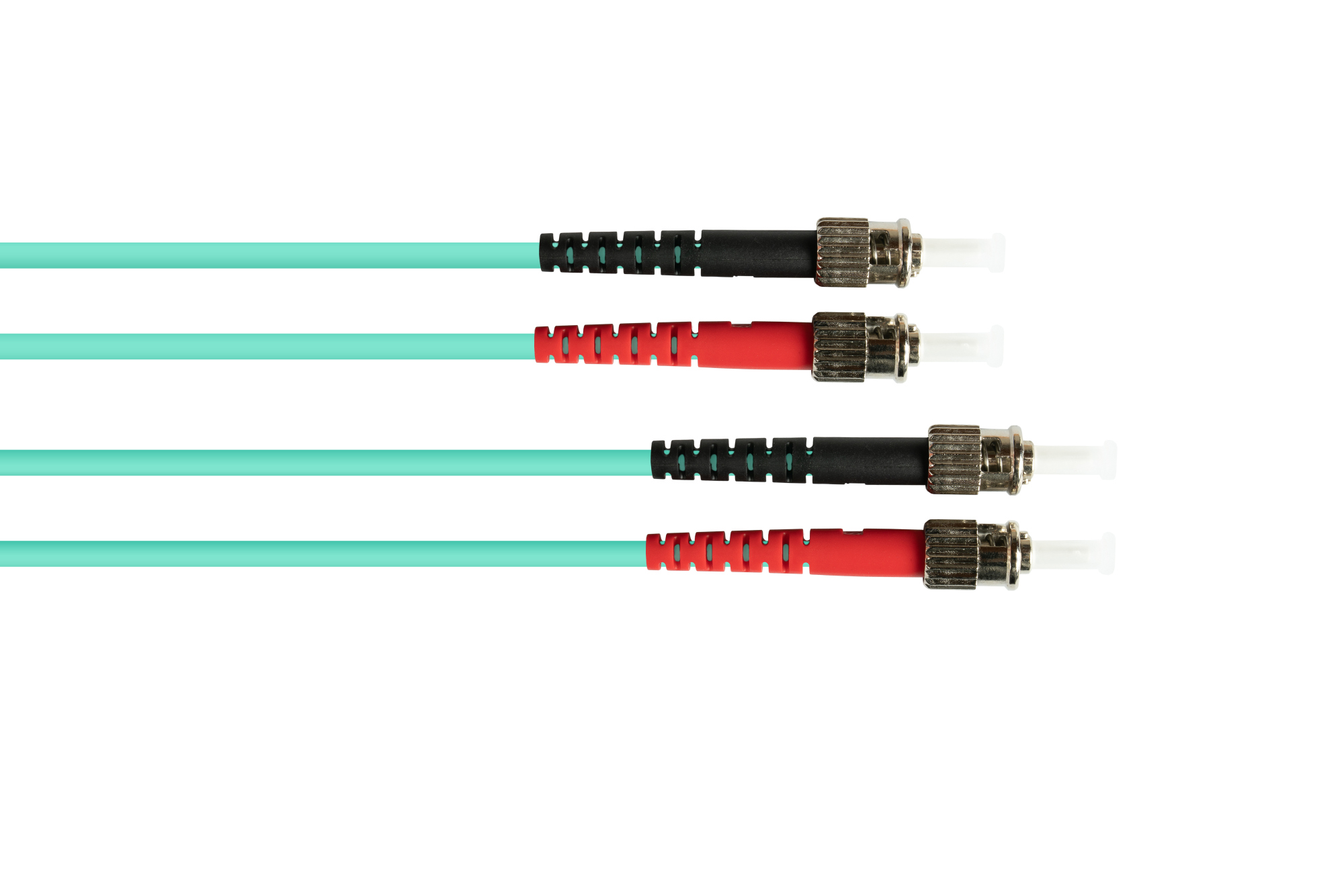 Patchkabel LWL Duplex OM3 (Multimode, 50/125) ST/ST, LSZH, 10m, Good Connections®