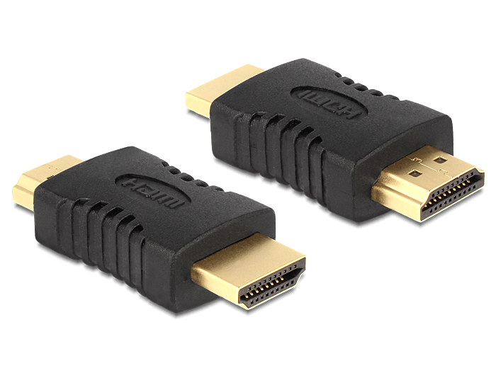 Adapter HDMI 19 Pin Stecker A an Stecker, Delock® [65508]