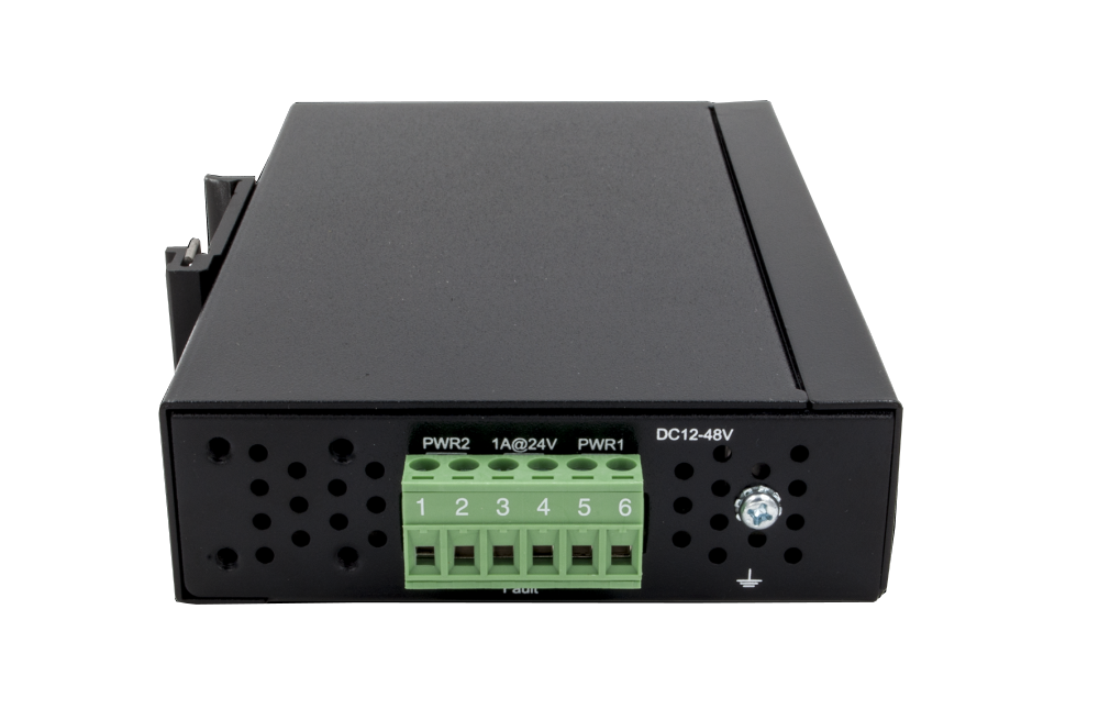 8-Port Industrie Ethernet Switch -8*10/100Tx, 12-48VDC Power Input, Exsys® [EX-6205]