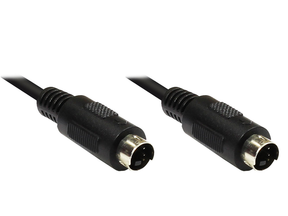 Anschlusskabel S-VHS Stecker an Stecker, 5m, Good Connections®