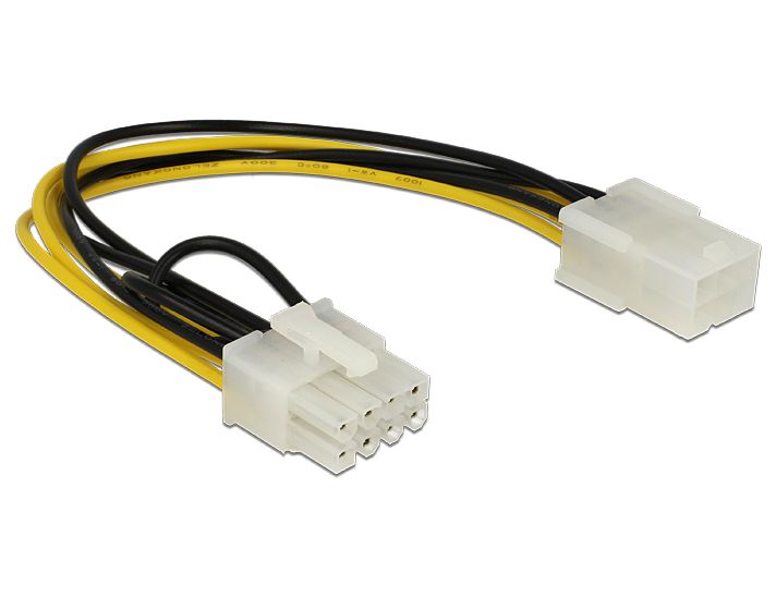 PCI Express 6Pin Buchse an 8Pin Stecker, Delock® [83775]