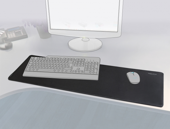 Gaming Mauspad 915 x 280 mm - wasserabweisend , Delock® [12557]