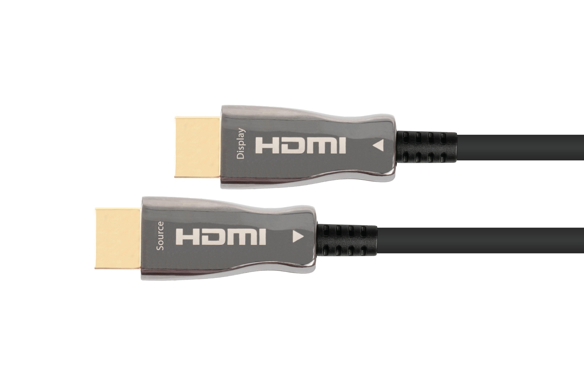 AOC Hybrid HDMI Glasfaserkabel 8K @60Hz / 4K @120Hz, 48 Gbit/s, komp. mit HDMI 2.1, schwarz, 5m, PYTHON® Series