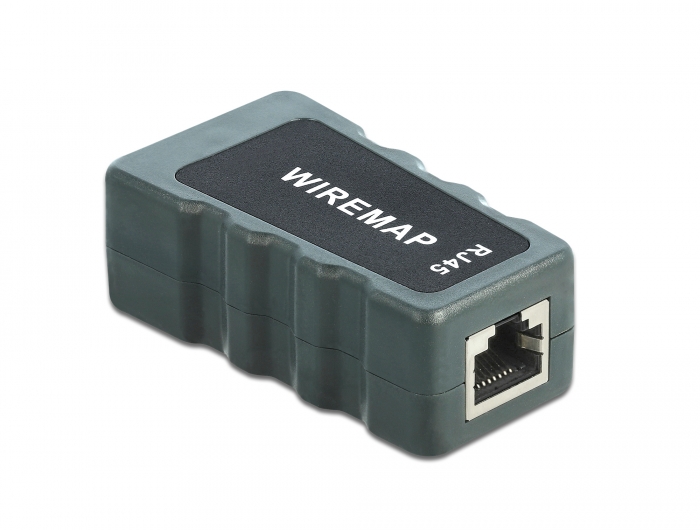 LCD Kabeltester RJ45 / PoE / DC, Delock® [63110]