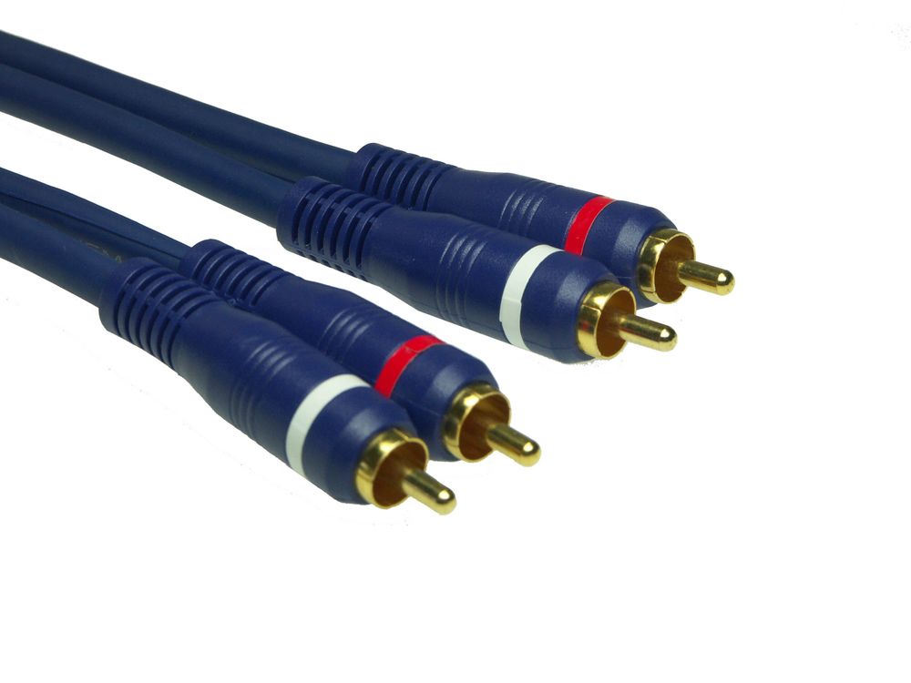 Premium Stereo Cinchkabel, Länge: 5m, Good Connections®