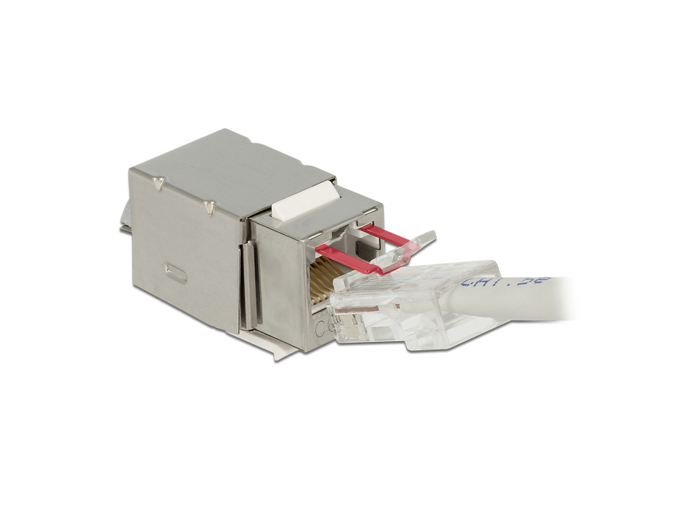 Keystone Modul RJ45 Secure Cat.6 an LSA, Delock® [86404]
