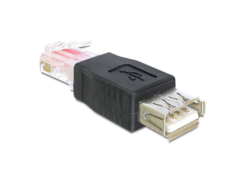 Adapter USB Buchse an RJ45 Stecker, Delock® [65234]