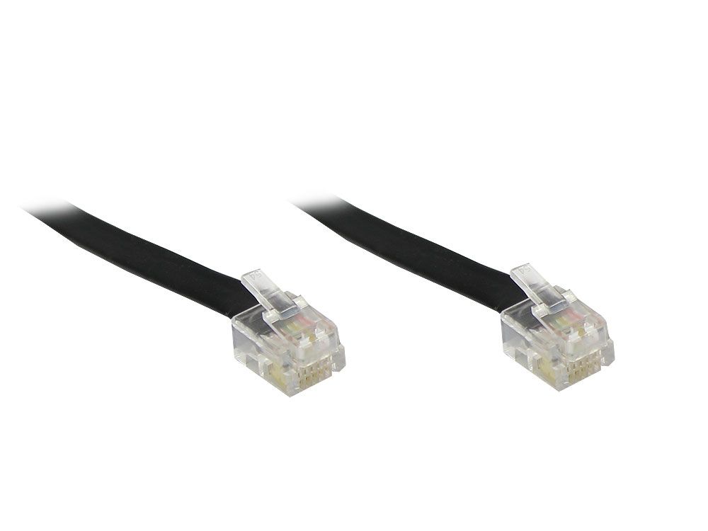 RJ12 Western Verbindungskabel, 6p6c  Länge: 6m, Good Connections®