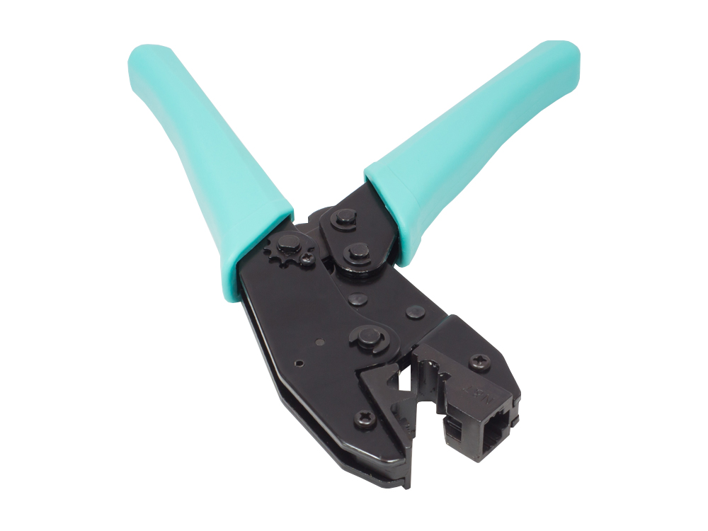 Crimpzange für geschirmte RJ45 Cat.6A Stecker, Good Connections®