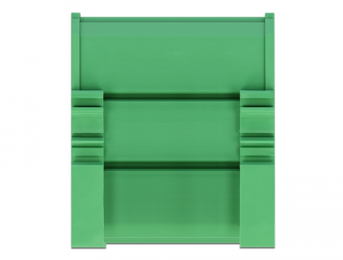 Platinenhalterung (107 mm) für Hutschiene 10 cm lang, Delock® [66573]