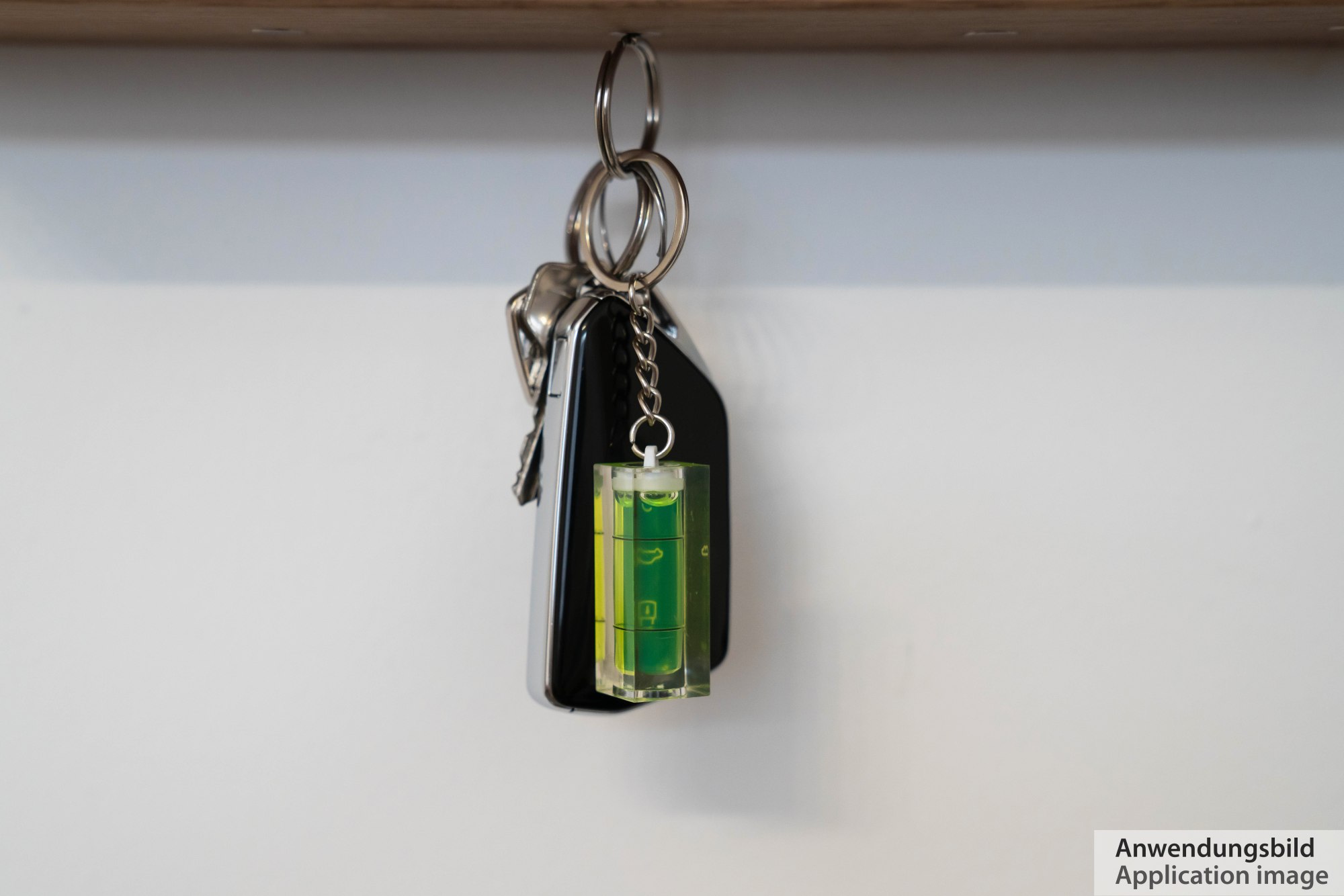 kabelmeister® Wasserwaage mit Schlüsselanhänger - 5er-Set