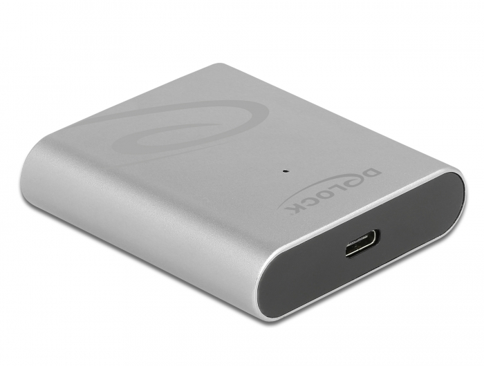 USB Type-C™ Card Reader im Aluminium Gehäuse für CFexpress Speicherkarten , Delock® [91751]