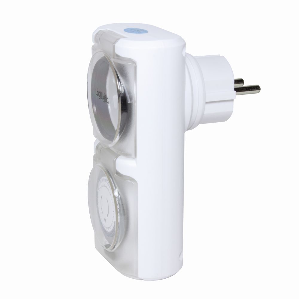 Mechanische Zeitschaltuhr, 2er Set, IP44, Outdoor, LogiLink® [ET0006A]