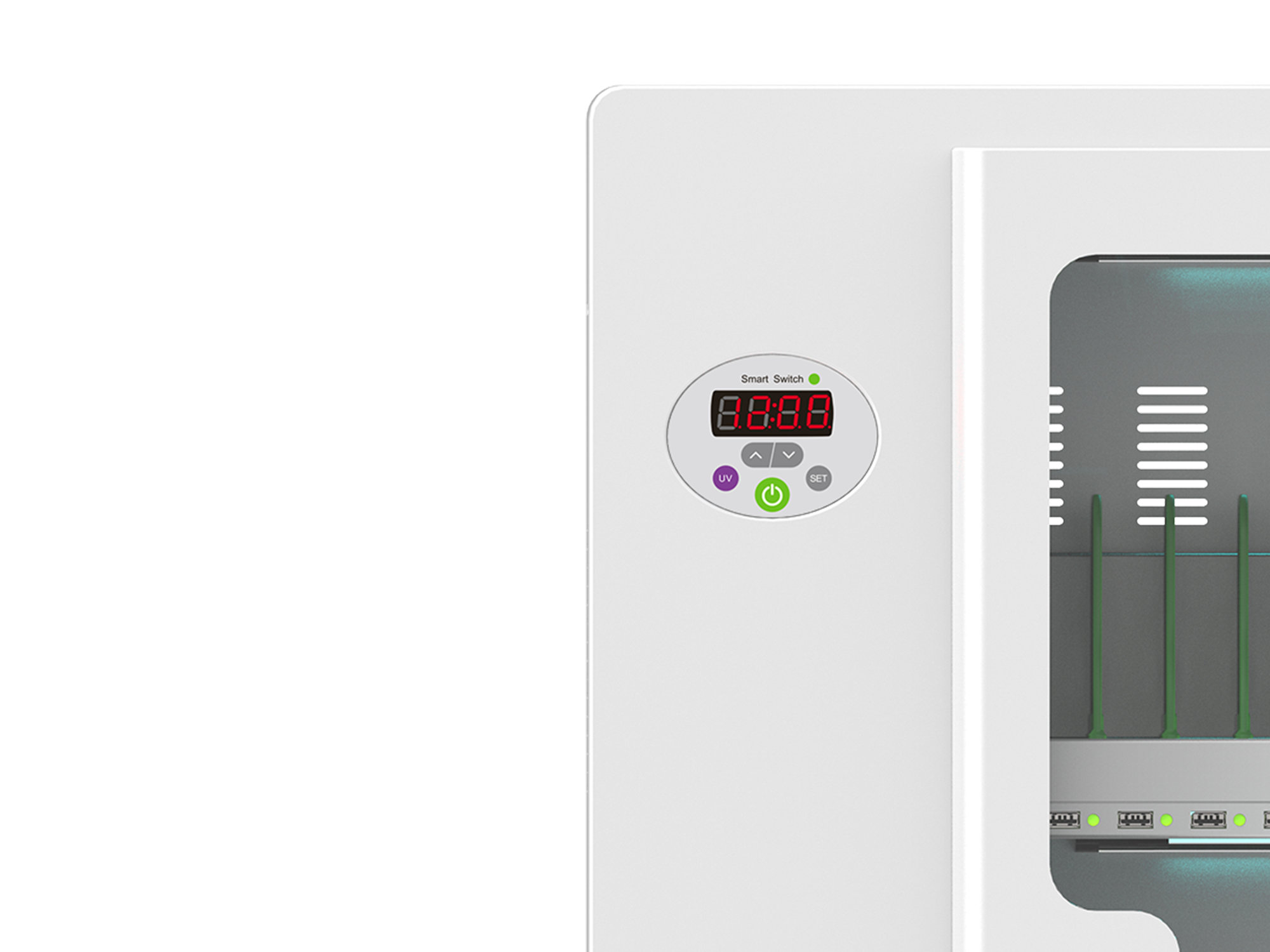 Good Connections® ANTARES T65S Tablet-Ladewagen , UV-C Desinfektion, Sync-Funktion, grau