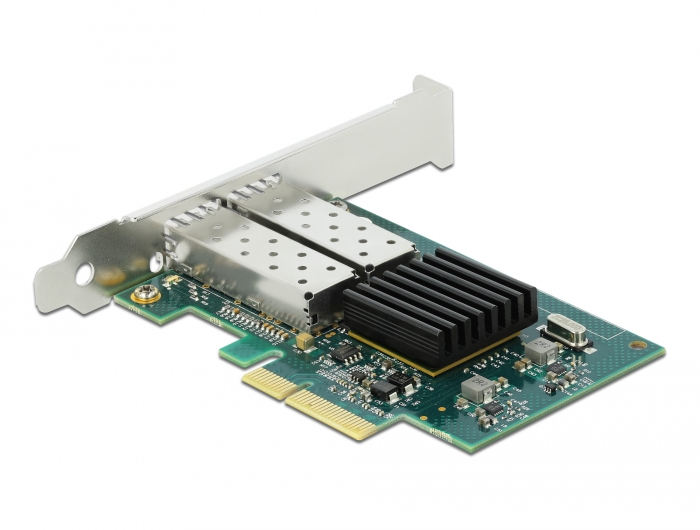 PCI Express x4 Karte 2 x SFP Gigabit LAN i82576, Delock® [90480]