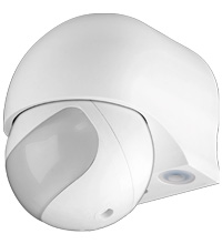 Bewegungsmelder Infrarot, slim, Aufputz, Outdoor, Überwachungswinkel 180°