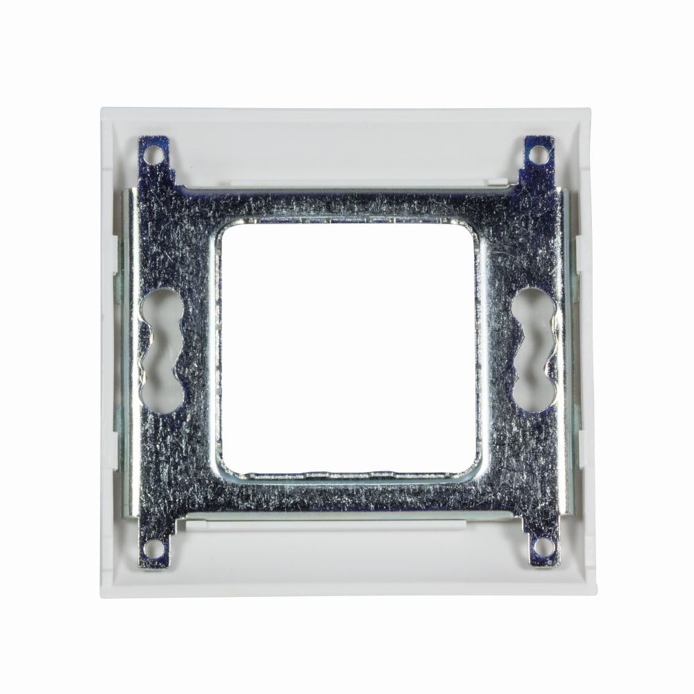 Unterputzdose 80x80 mm mit Ausschnitt 45x45 mm, reinweiß, franz. System, LogiLink® [NF0002]