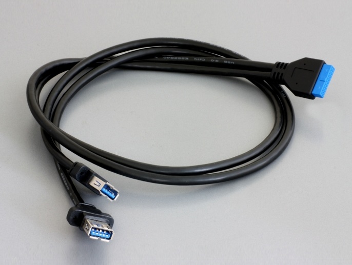 MiniPCIe I/O PCIe full size 1 x 19 Pin USB 3.0 Pin Header, Delock ® [95234]