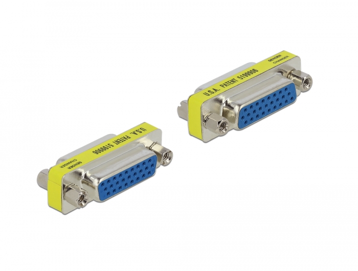 HD/DB 26 Pin Gender Changer Buchse zu Buchse, Delock® [65113]