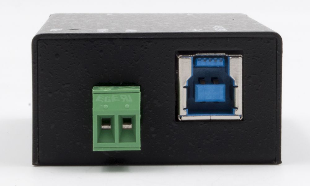 4-Port USB 3.0 Metall HUB (8x2,5x4cm), inkl. USB 3.0 Kabel und EX-K1110 Strom Kabel, Exsys® [EX-1180HMS]