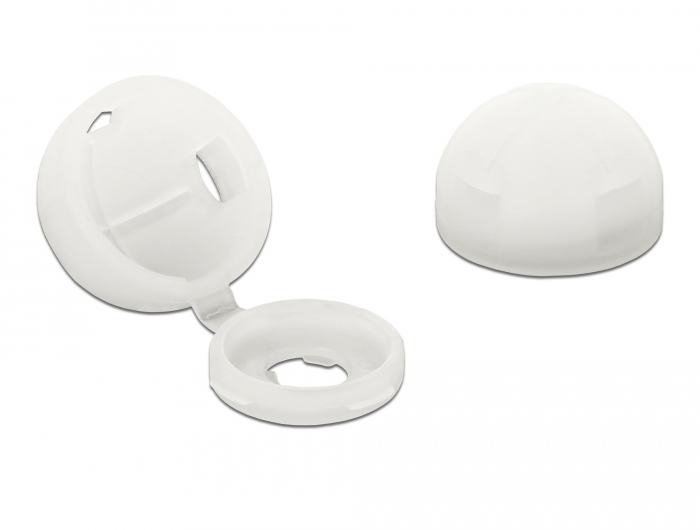 Schutzkappe für Schraube M4 natur 10 Stück, Delock® [60189]