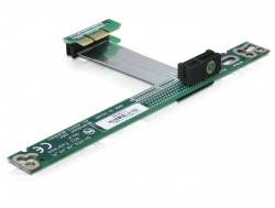 Schnittstellenkarte, Riser PCI Express x1 mit flexiblem Kabel, 7 cm, Delock® [41752]