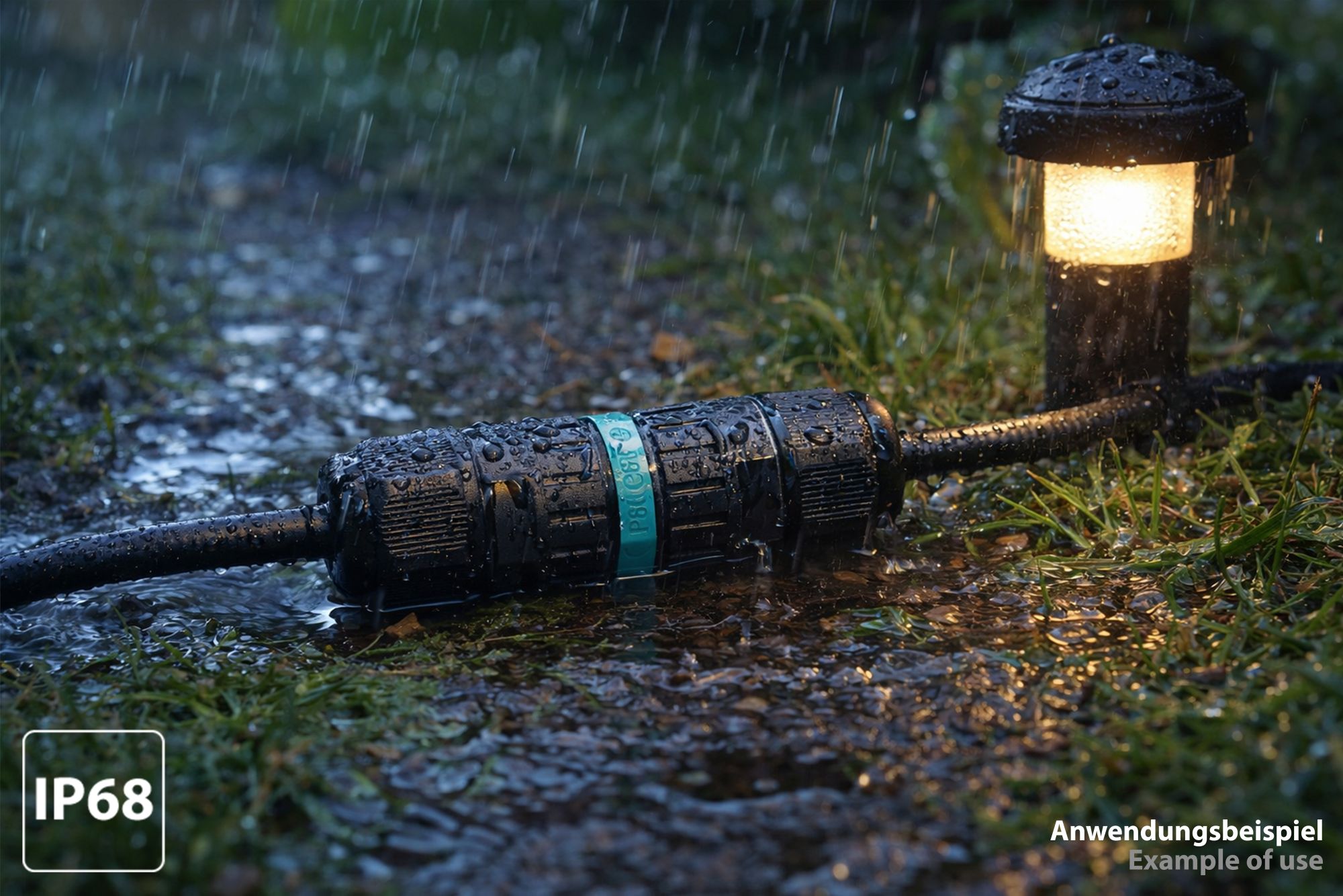 kabelmeister® Werkzeugloser IP68 Kabelverbinder, 3-polig