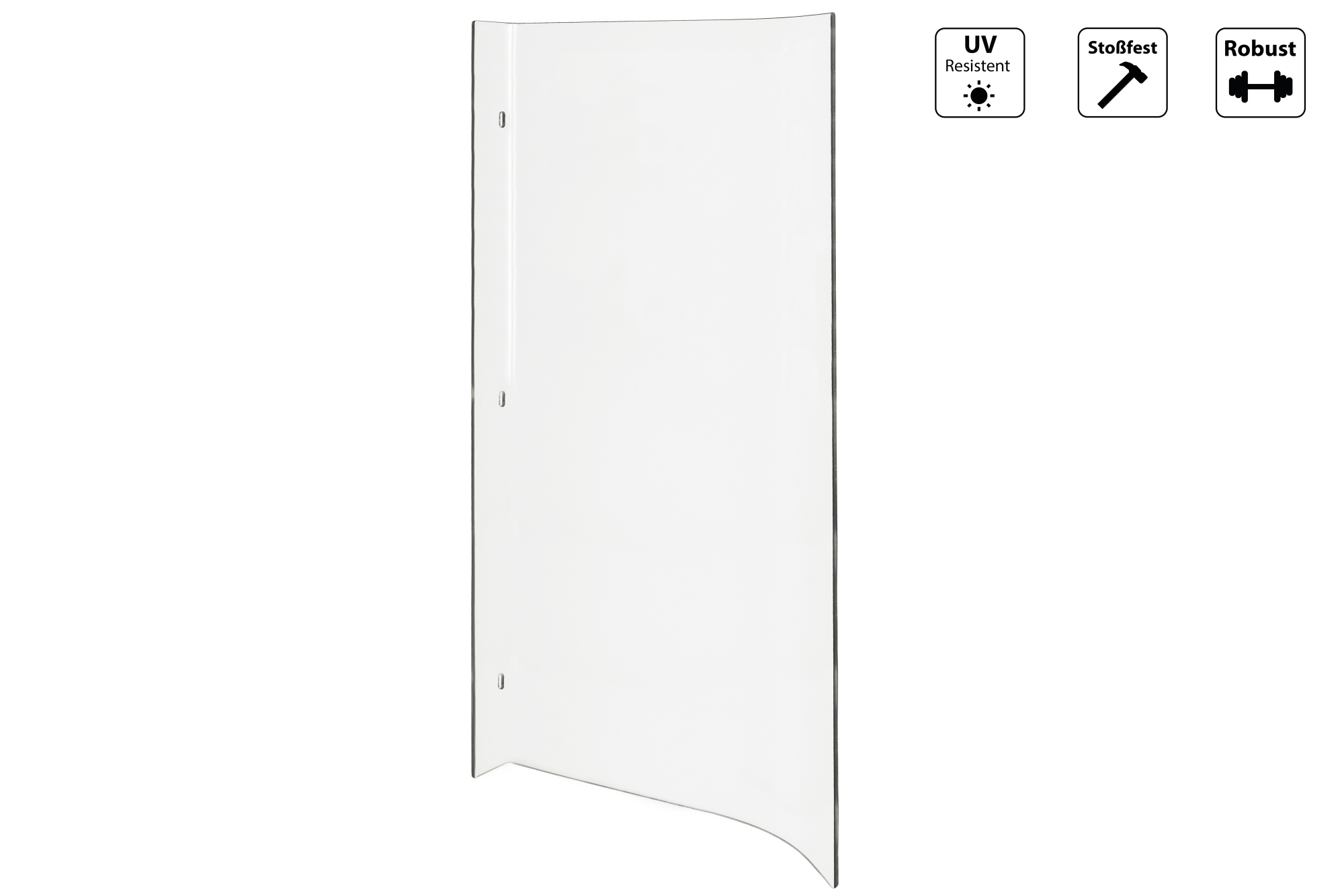 Wallbox-Überdachung - Regenschutz - UV-resistent - B 60 cm x T 34 cm