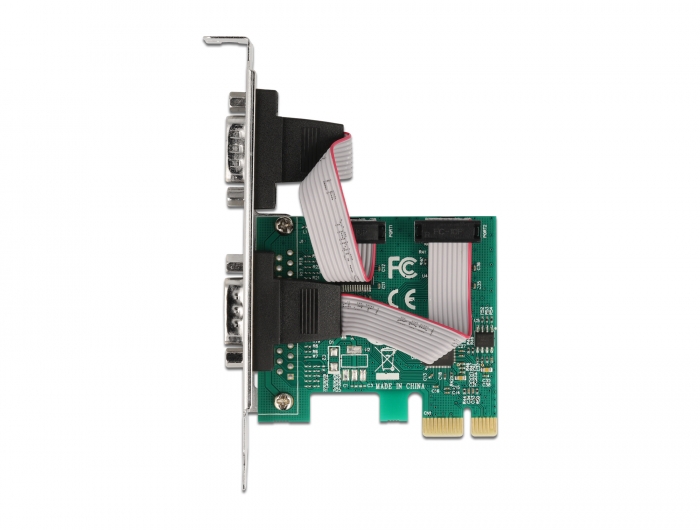 PCI Express Karte zu 2 x Seriell RS-232, Delock® [90046]