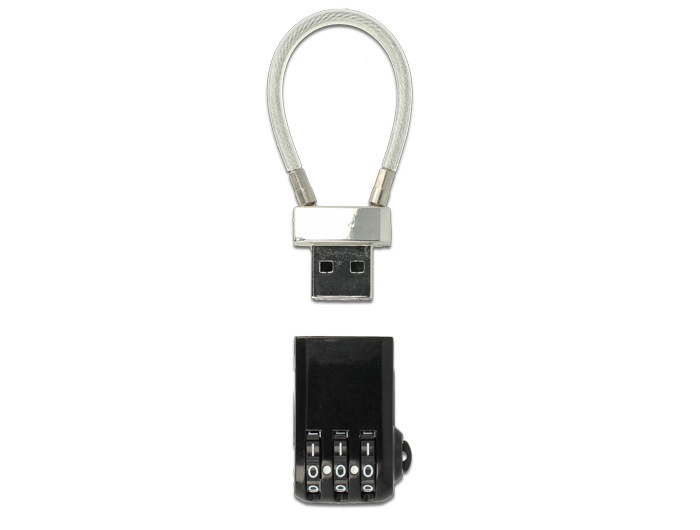 USB Schloss mit Zahlencode, Navilock® [20647]