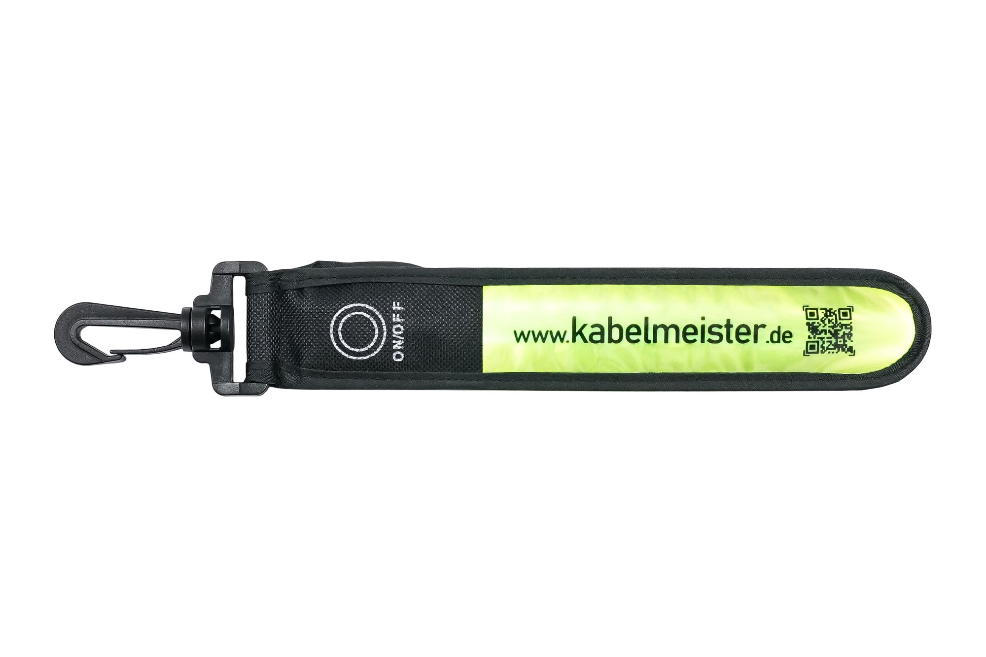 kabelmeister® LED Leuchtband mit Befestigungshaken, grün/gelb